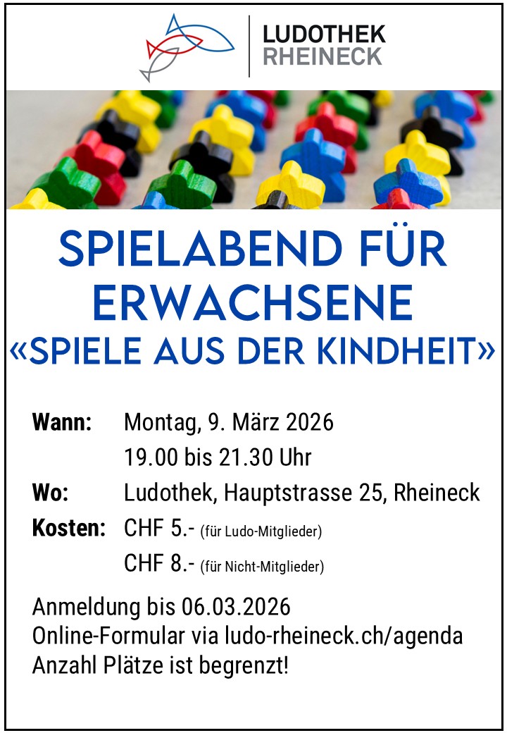Spielabend für Erwachsene - Spiele aus der Kindheit